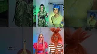 4 Stunning Character Transformations You Can’t Miss!  #duet #makeup #shorts