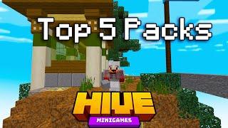 Top 5 PVP Texture Packs for Hive!!!