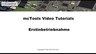 mcTools VideoTutorials - Erstinbetriebnahme