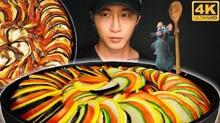 ASMR RATATOUILLE MUKBANG 먹방 | COOKING & EATING SOUNDS | Zach Choi ASMR