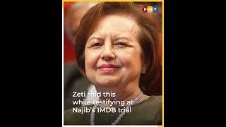 Najib asked me to clear his name in the media, Zeti tells court