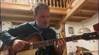 What is possible on an old Archtop guitar | Lignatone completely restored and electrified by LORENZ