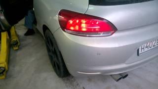 W scirocco сток выхлоп 1.4 t.