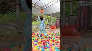 main bola basket bareng Ara #viral#hiburan#shorts