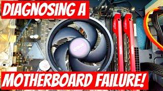 HOW TO REPAIR A DEAD COMPUTER - DIAGNOSING A MOTHERBOARD FAILURE! - HOW TO