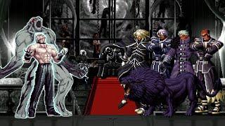 [KOF Mugen] Atlas Rugal vs N.E.S.T.S Team