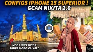 Kamera Jadi Stabil Kaya iPhone Config Gcam Nikita 2.0 No Password Bisa Ultrawide untuk Siang Malam