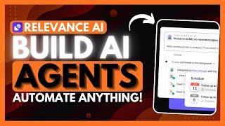 Relevance AI: Build an AI Agent Team That CAN DO ANYTHING For You! (No-Code)