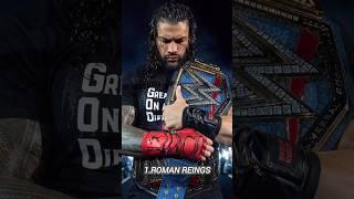 Top ten powerfull wrestler #viral #wwe #rumble #royalrumble #romanreign #shortvideo #shorts