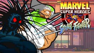 Marvel Super Heroes Vs Street Fighter - Wolverine & Blackheart