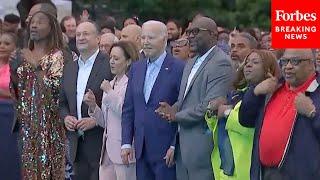 VIRAL MOMENT: Biden Appears Frozen During White House Concert