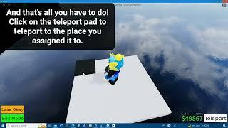 How to make click to teleport part - Roblox Obby Creator