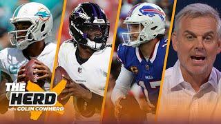 Bills vs. Dolphins preview, Is Lamar Jackson the most under appreciated MVP ever? | NFL | THE HERD