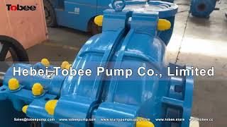 Tobee® 10X8E-M Horizontal Slurry Pump for Cyclone Feed to regrind.