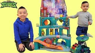 Biggest Turtles Epic Sewer Lair Playset Ever CKN