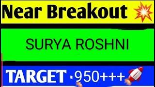 surya roshni share news today, surya roshni share latest news today, surya roshni share news