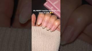 Nail inspo for SCHOOL #naildesign #nailtutorial #nailart #nails