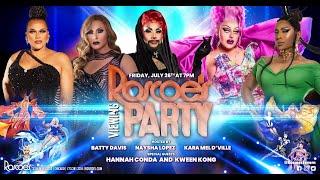 Hannah Conda & Kween Kong - Roscoe's RuPaul's Drag Race All Stars 9 Viewing Party!
