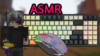 Keyboard ASMR + Mouse Sounds | Hypixel Bedwars