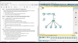 5.3.3.5 Packet Tracer - Configure Layer 3 Switches