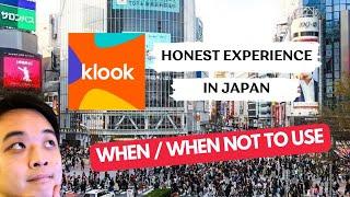 My Honest Experience Using Klook in Japan | When To and When Not To Use It