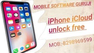 iPhone iCloud Bypass with signal free % working full watch video for more information...