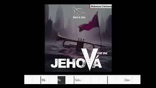 COMO TOCAR VOZ DE JEHOVA "Barro de Dios" notas #ebenezer #tutorials #alabanzascristianas