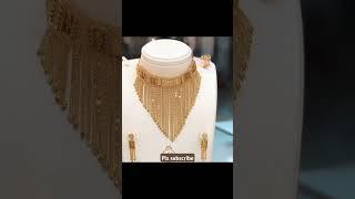 ||So beautiful gold set2024||#goldjewellery #gold #javeriarajpoot