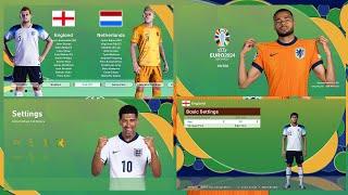 Release!!! Graphic Menu EURO 2024 V3 For PES 2021 by WinPES21