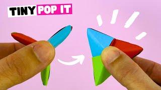 Как сделать КРУТОЙ оригами POP IT, легко сделать оригами-непоседу своими руками.