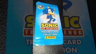 Sonic the hedgehog Trading card pack #sonic #sonicthehedgehog #tiktok