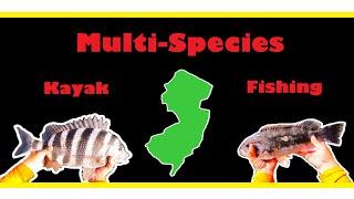 New Jersey Kayak Fishing - Tandem Sheepshead Fishing at the Bridge!