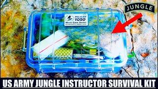 US Army Jungle Warfare Instructor Survival Kit Level III