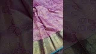 1gram gold silk saree ️ SILKMARK available ️34,999 Only️ WhatsApp 8056508717