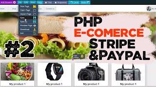 Adding PHP to basic e-commerce website with paypal & stripe payment | Quick programming tutorial