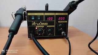 Unboxing and review for clone 852D soldering station