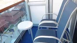 Golden Princess Cruises Balcony Cabin Review B630