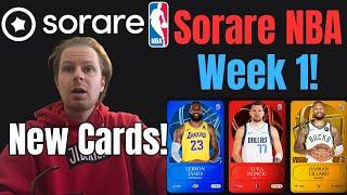 Sorare NBA Week 1 Preview! (New Cards and Lineup Builds)