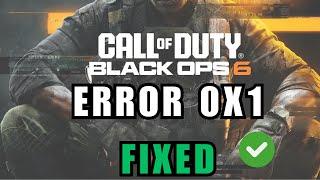 How to Fix Error (0x1) for XBOX GamePass for Call Of Duty Black Ops 6