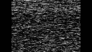 White noise from VHS videotape (1 minute)