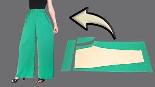 You don't need to be a tailor to sew pants size M in 15 minutes easily!