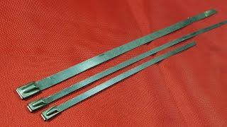 Harbor Freight Heavy Duty Stainless Steel Zip/Cable Ties Review