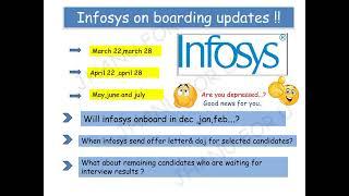 Infosys onboarding freshers 2022  for march april may june batches | onboarding | DOJ | offer letter