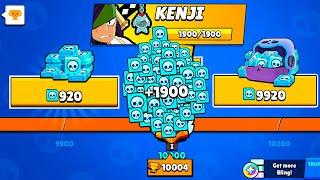 OMG!!! LEGENDARY FREE CREDITS KENJI & 16 NEW BRAWLERS 10,000 UPDATE BRAWL STARS | FREE REWARDS