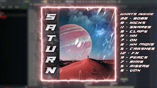 *FREE* Rage Drum Kit 2023 - "SATURN" | 100+ Sounds - (Ken Carson, Trippie Redd, Playboi Carti, Yeat)