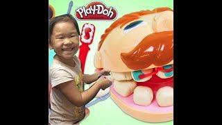 Play Doh Dentist set!! Eva's Toy Reviews and Adventures