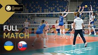 Full Match | Ukraine vs. Slovakia - CEV Volleyball European Golden League 2025 | Women