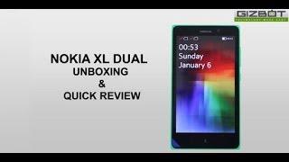 Nokia XL Dual Unboxing & Quick Review