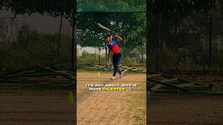 TALENT vs HUNGER in Cricket! #shorts #cricketcardio #pickupshot