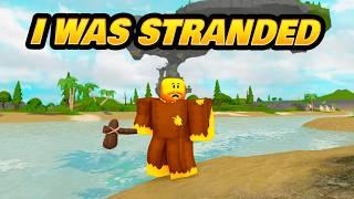 I was stranded on an Island and ran for my life